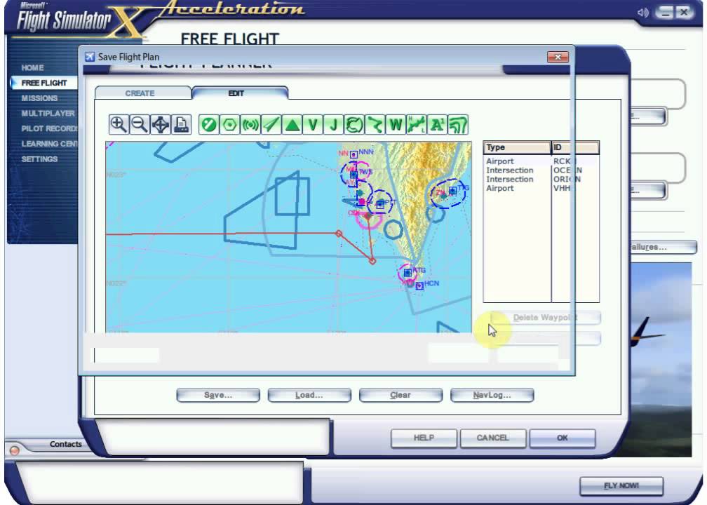 fsx ifr flight planner